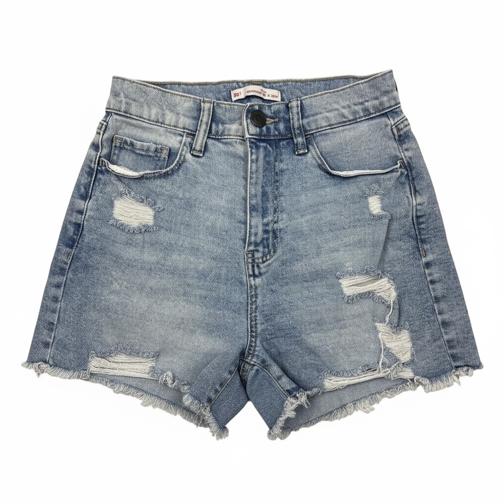 NWOT SO Boyfriend High Rise Midi Denim Shorts – Size 5